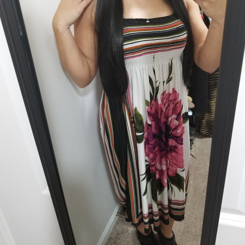 Long Floral Dress